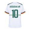 Maillot de Supporter Cameroun ABOUBAKAR 10 Extérieur Coupe du Monde 2022 Pour Homme